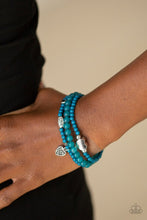 Load image into Gallery viewer, Paparazzi Really Romantic - Blue Bracelet
