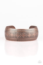 Load image into Gallery viewer, Paparazzi VINTAGE VAULT "Gorgeously Gypsy" Copper Bracelet Paparazzi Jewelry
