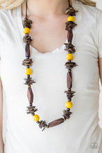 Load image into Gallery viewer, Paparazzi Cozumel Coast - Yellow Necklace
