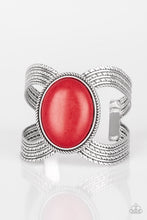 Load image into Gallery viewer, Paparazzi Coyote Couture - Red Bracelet - A Finishing Touch 
