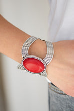 Load image into Gallery viewer, Paparazzi Coyote Couture - Red Bracelet - A Finishing Touch 
