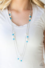 Load image into Gallery viewer, Paparazzi Spring Splash - Blue Necklace
