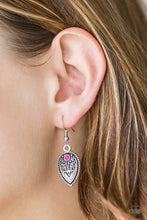 Load image into Gallery viewer, distance-pasture-pink-earrings-paparazzi-accessories
