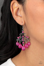 Load image into Gallery viewer, Paparazzi Dip It GLOW - Pink Earrings
