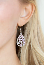 Load image into Gallery viewer, Paparazzi Fabulously Wealthy - Purple Earrings

