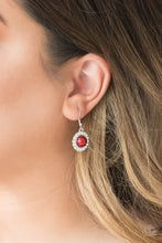 Load image into Gallery viewer, Paparazzi Fashion Show Celebrity - Red Earrings
