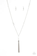 Load image into Gallery viewer, Vienna Voyage - White Bead Silver Necklace
