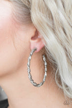 Load image into Gallery viewer, Paparazzi Street Mod - Silver Earrings
