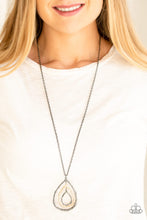 Load image into Gallery viewer, Paparazzi Going For Grit - Black Necklace
