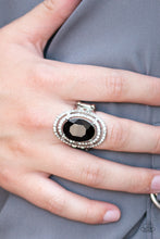 Load image into Gallery viewer, Paparazzi Making History - Black Ring
