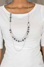 Load image into Gallery viewer, Paparazzi Party Dress Princess - Blue Necklace
