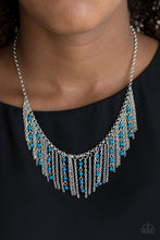 Load image into Gallery viewer, Paparazzi Harlem Hideaway - Blue Necklace
