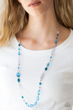 Load image into Gallery viewer, Paparazzi Quite Quintessence - Blue Necklace
