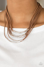 Load image into Gallery viewer, Paparazzi Walk The WALKABOUT - Brown Necklace
