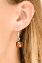 Load image into Gallery viewer, Paparazzi 5th Avenue A-Lister - Brown Necklace
