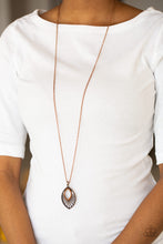 Load image into Gallery viewer, Paparazzi Court Couture - Copper Necklace
