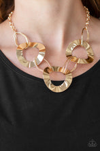 Load image into Gallery viewer, Paparazzi Modern Mechanics - Gold Necklace
