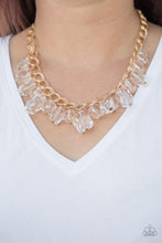 Load image into Gallery viewer, Paparazzi Gorgeously Globetrotter - Gold Necklace
