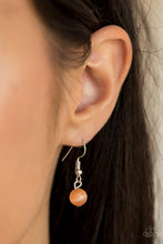Load image into Gallery viewer, Paparazzi VINTAGE VAULT "Total Tranquility" Orange Necklace &amp; Earring Set Paparazzi Jewelry
