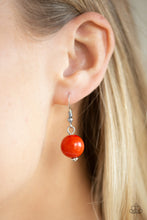 Load image into Gallery viewer, Paparazzi Gorgeously Globetrotter - Orange Necklace
