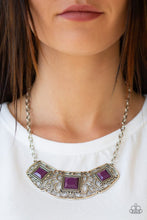 Load image into Gallery viewer, Paparazzi Feeling Inde-PENDANT - Purple Necklace
