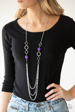 Load image into Gallery viewer, Paparazzi Margarita Masquerades - Purple Necklace
