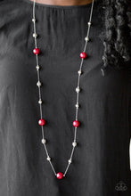 Load image into Gallery viewer, Paparazzi Eloquently Eloquent - Red Necklace
