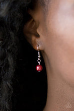 Load image into Gallery viewer, Paparazzi Eloquently Eloquent - Red Necklace
