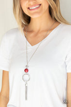 Load image into Gallery viewer, Paparazzi Bold Balancing Act - Red Necklace
