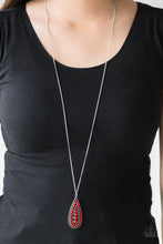 Load image into Gallery viewer, Paparazzi Tiki Tease - Red Necklace
