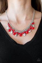 Load image into Gallery viewer, Paparazzi Summer Showdown - Red  Necklace
