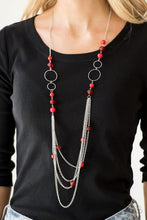 Load image into Gallery viewer, Paparazzi Bubbly Bright - Red Necklace
