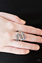Load image into Gallery viewer, Paparazzi Make Waves - Blue Ring

