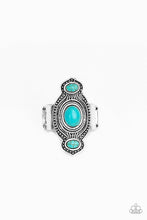 Load image into Gallery viewer, Paparazzi "Dune Drifter" Blue Ring Paparazzi Jewelry

