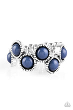 Load image into Gallery viewer, Paparazzi "Foxy Fabulous" Blue Ring Paparazzi Jewelry
