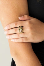 Load image into Gallery viewer, Paparazzi Head In The Stars - Brass Ring

