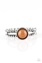 Load image into Gallery viewer, Paparazzi VINTAGE VAULT "TREK and Field" Brown Ring Paparazzi Jewelry
