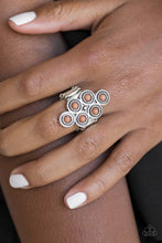 Load image into Gallery viewer, Paparazzi VINTAGE VAULT "River Rock Rhythm" Brown Ring Paparazzi Jewelry
