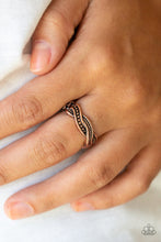 Load image into Gallery viewer, Paparazzi Texture Tango - Copper Ring
