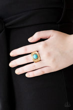 Load image into Gallery viewer, Paparazzi Stand Your Ground - Gold Ring
