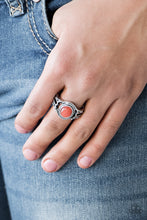 Load image into Gallery viewer, Paparazzi VINTAGE VAULT "Peacefully Peaceful" Orange Ring Paparazzi Jewelry
