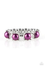 Load image into Gallery viewer, Paparazzi VINTAGE VAULT "More or Priceless" Purple Ring Paparazzi Jewelry
