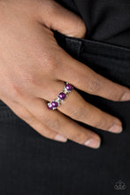 Load image into Gallery viewer, Paparazzi VINTAGE VAULT "More or Priceless" Purple Ring Paparazzi Jewelry

