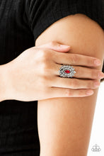 Load image into Gallery viewer, Paparazzi Blooming Fireworks - Red  Ring
