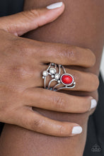 Load image into Gallery viewer, Paparazzi Wanderlust Wanderer - Red Ring
