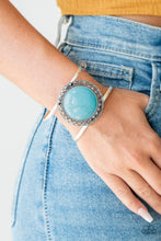 Load image into Gallery viewer, Paparazzi RODEO Rage - Blue Bracelet
