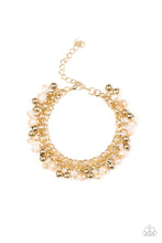 Load image into Gallery viewer, Paparazzi VINTAGE VAULT "Just For The FUND Of It!" Gold Bracelet Paparazzi Jewelry
