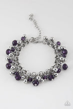 Load image into Gallery viewer, Paparazzi VINTAGE VAULT "Just For The FUND Of It!" Purple Bracelet Paparazzi Jewelry
