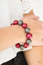 Load image into Gallery viewer, Paparazzi Humble Hustle - Red Bracelet
