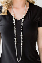 Load image into Gallery viewer, Paparazzi Uptown Talker - White Necklace
